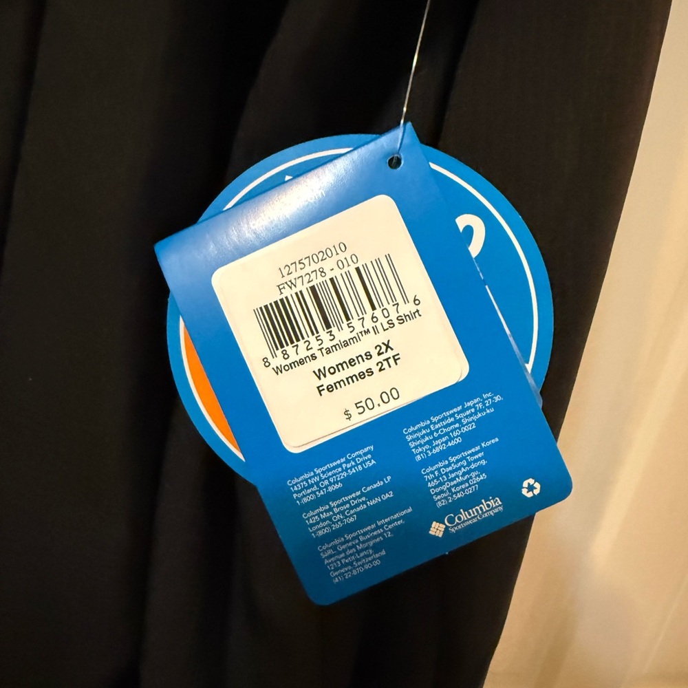 NWT Columbia Womens Tamiami™ II LS Shirt - Picture 7 of 8